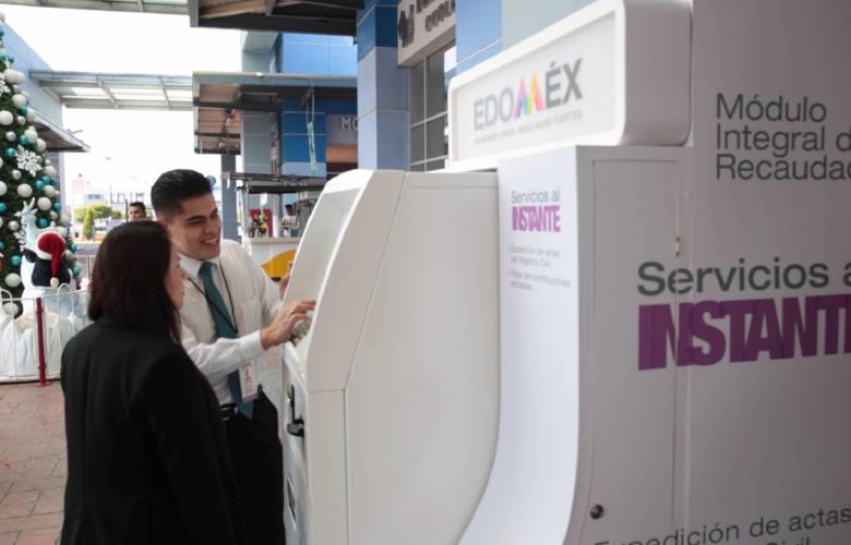 Instalan 10 módulos de recaudación para contribuyentes en plazas comerciales y en centro de servicios fiscales 