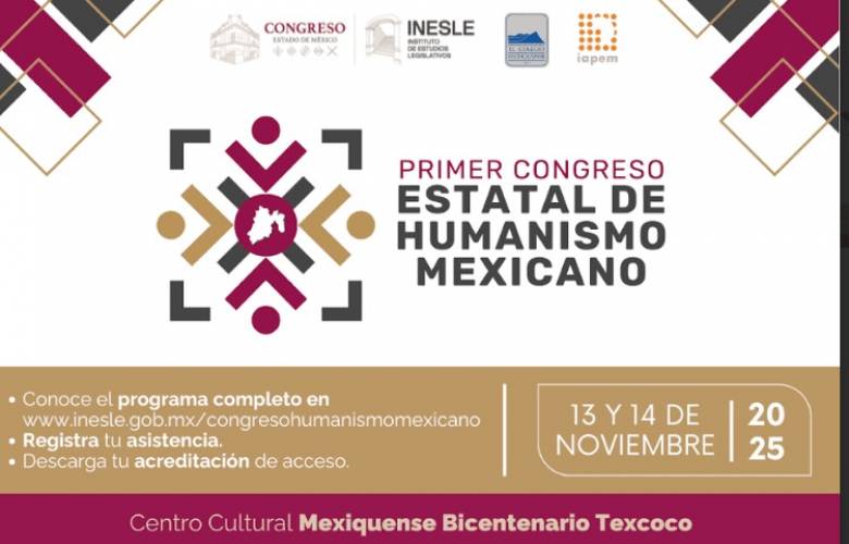 Poder Legislativo organiza el Congreso Estatal de Humanismo Mexicano
