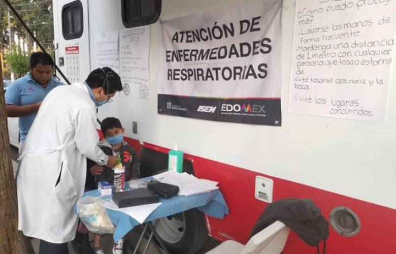Unidades mÃ©dicas mÃ³viles ofrecen atenciÃ³n a casos sospechosos de covid-19Â 