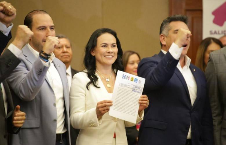 Solicita registro de Alejandra Del Moral como candidata a la gubernatura del EDOMEX