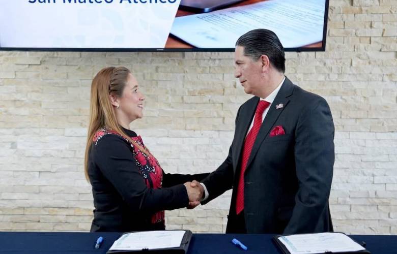 Firman CODHEM y San Mateo Atenco convenio para fortalecer los derechos humanos