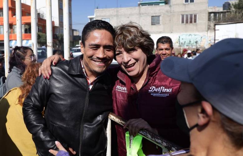 Sostiene Delfina Gómez que su movimiento es imparable 