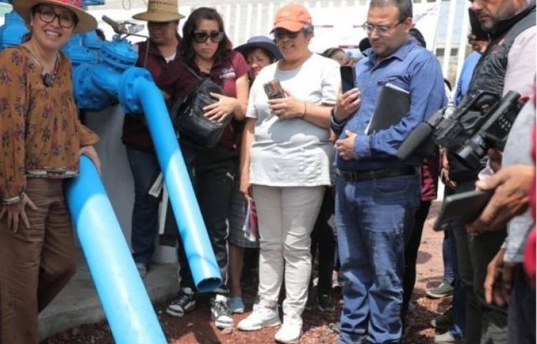 Destaca Ecatepec avances en agua, obras y servicios públicos