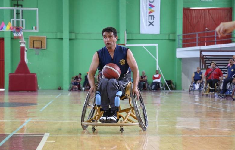 Recibe Edoméx campeonato nacional de basquetbol en silla de ruedas de segunda fuerza 