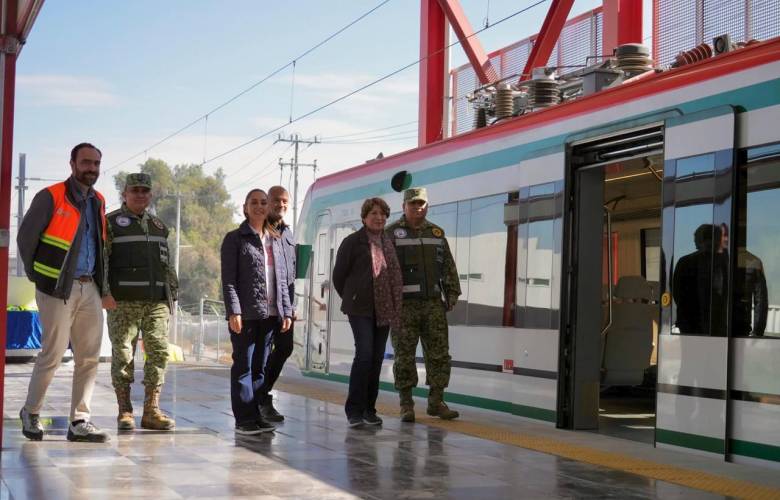 Estará listo el Tren Lechería-AIFA en marzo de 2026: Sheinbaum