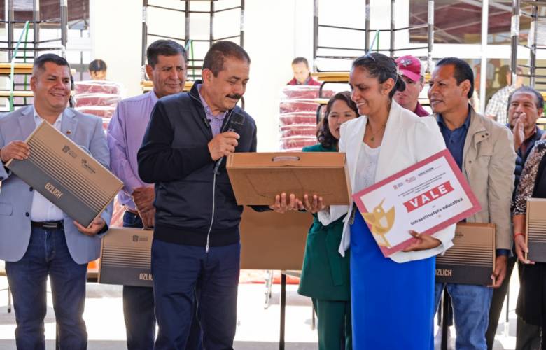 Impulsa Gobierno de Delfina Gómez mejoras educativas para más de 12 mil estudiantes en el norte del Edoméx
