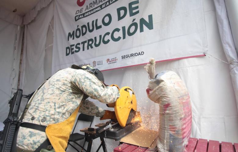 Culmina primera etapa de Canje de Armas 2026 en el Edoméx con más de 3 millones de pesos distribuidos