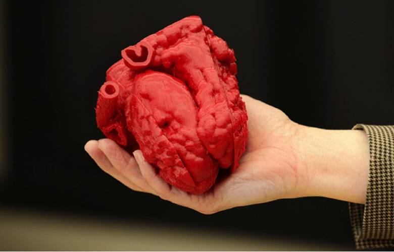 Impresora 3d crea un corazón que palpita