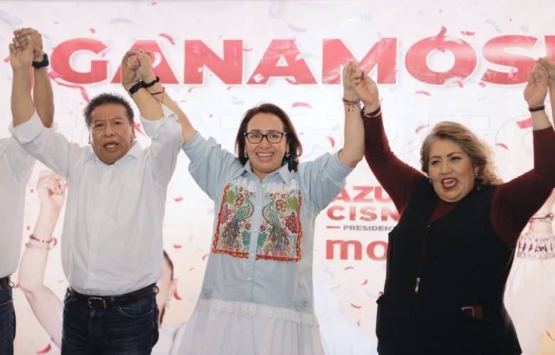 Azucena arrasó en Ecatepec con diferencia de 2 a 1