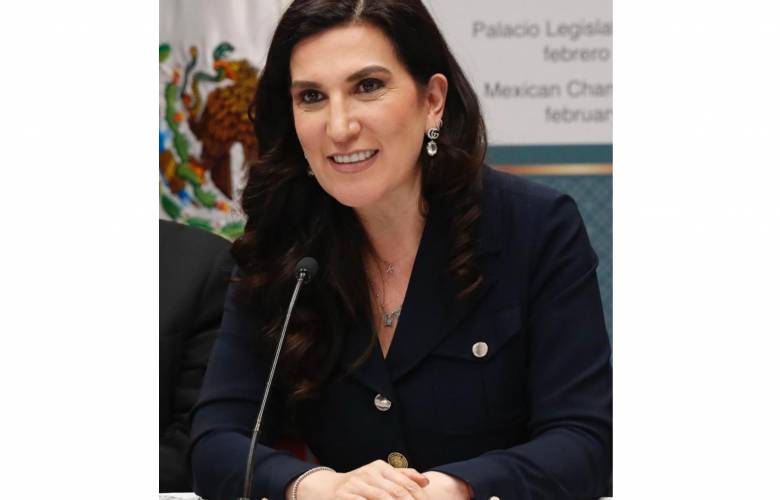 Reafirma Kenia López Rabadán visión institucional al frente de la Cámara de Diputados