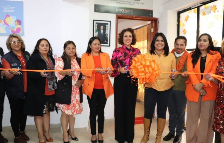 Suma Edoméx 104 centros naranja para atender a mujeres en situación de violencia