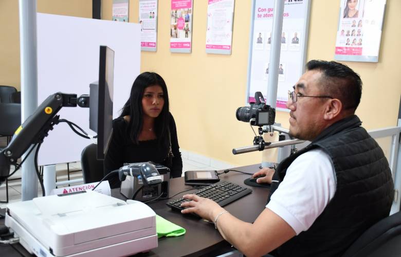 El INE Estado de México informa: los Módulos de Atención Ciudadana operan sin cita previa durante la renovación del sistema electrónico de citas.
