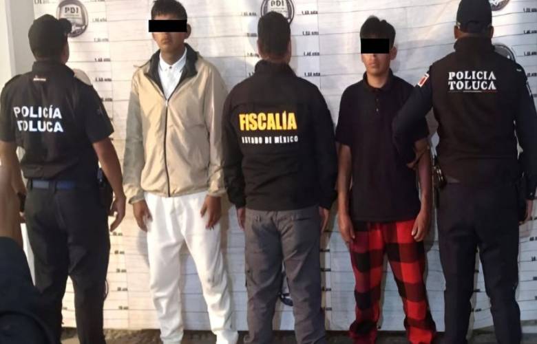 Detiene Policía de Toluca a 10 personas por narcomenudeo y portación de armas en operativos con patrullas inteligentes