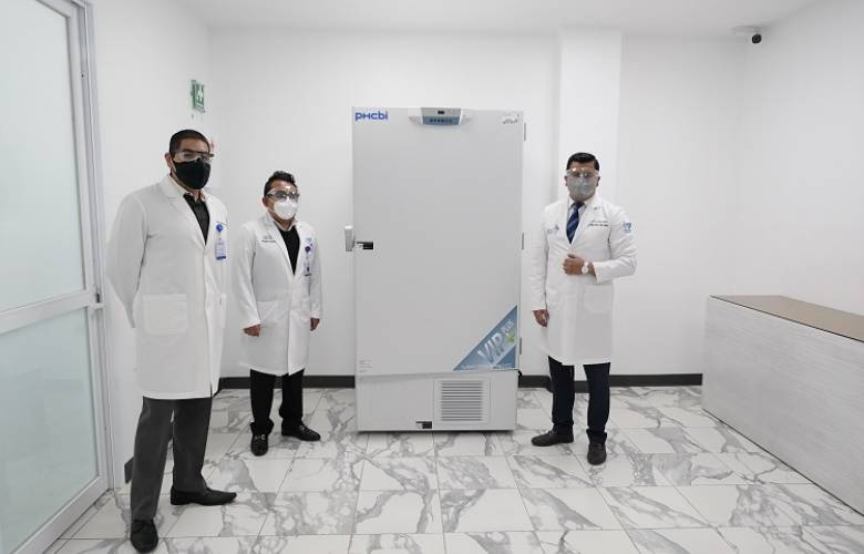 En Huixquilucan instalado y listo  el ultracongelador para vacunas covid
