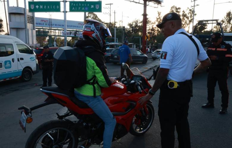 Aseguran 26 motocicletas en Ecatepec durante operativo “Moto Segura”