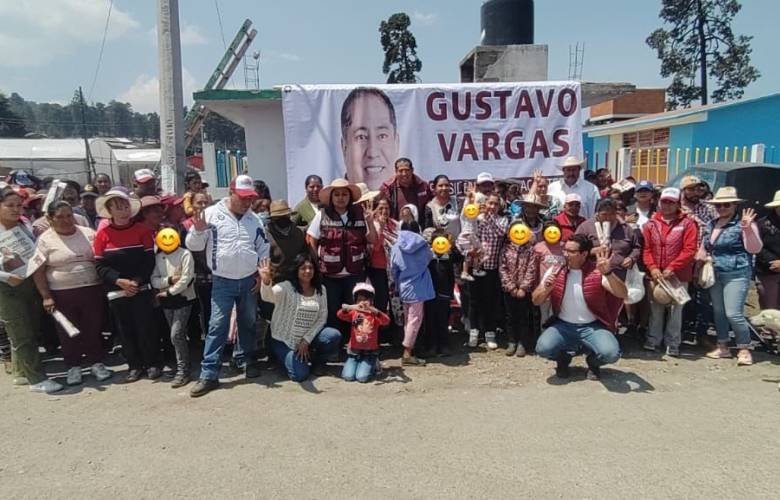 Vargas Cruz denuncia abandono en la zona alta de Zinacantepec 