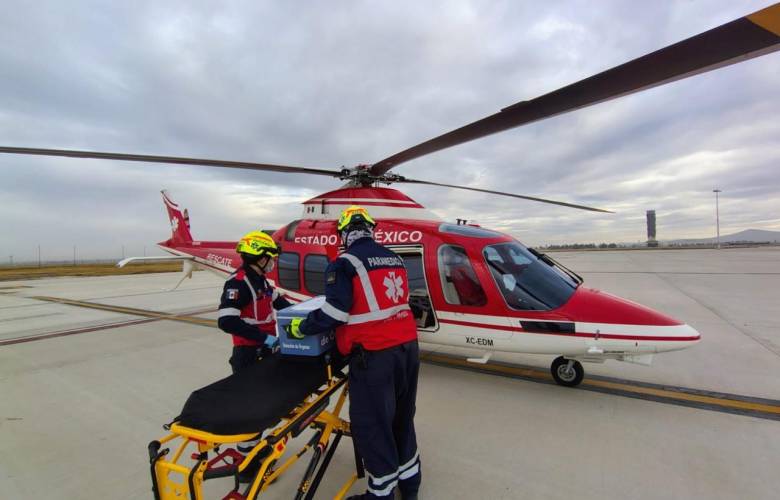 “Grupo Relámpagos” del Gobierno del EdoMéx rompe récord mensual en noviembre con 100 operaciones aéreas