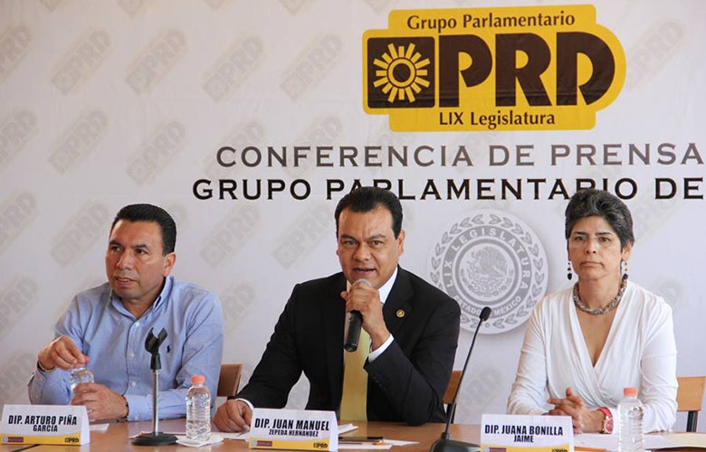 El prd en la legislatura trabajará para que se escuche la voz de las grandes minorías. 