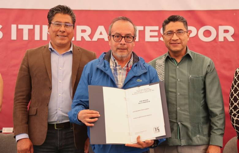 Entrega Gobierno del EdoMéx más de 17 mil testamentos gratuitos mediante Caravanas Itinerantes