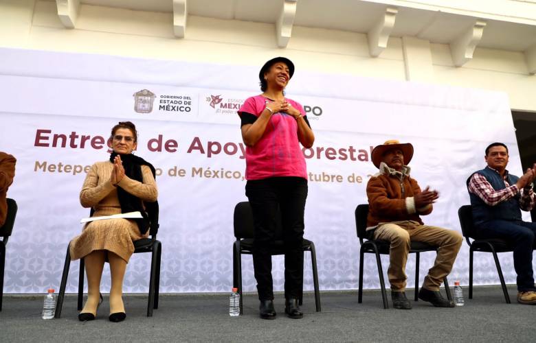 Entrega el GEM 7 millones a 72 ejidatarios de 30 municipios por cuidar los Bosques