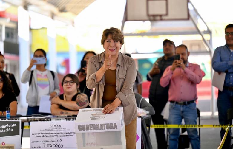 ¿Qué acciones prometió Delfina Gómez en campaña?