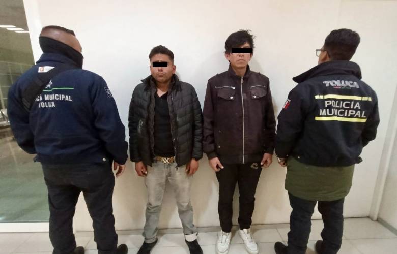 Detiene Toluca a cinco personas por presunto robo de cable