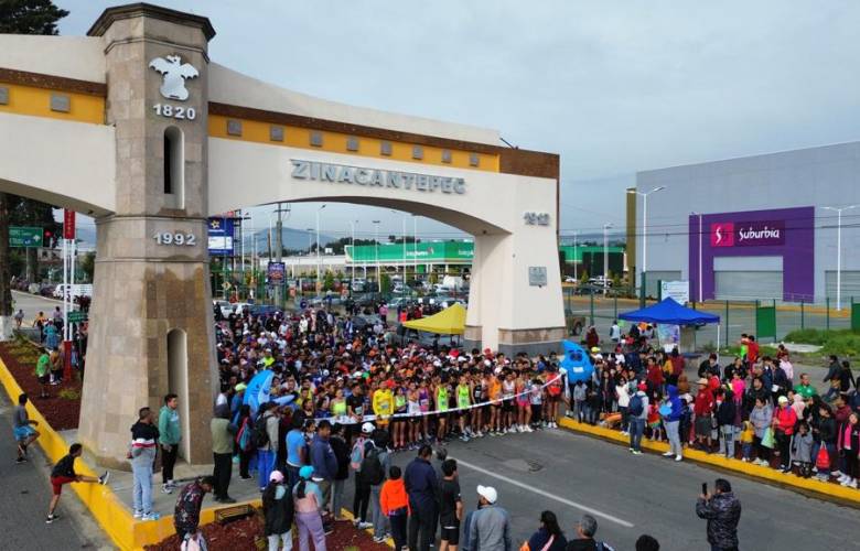 Gran Éxito la 10ª Edición de la Carrera del Marisco en Zinacantepec