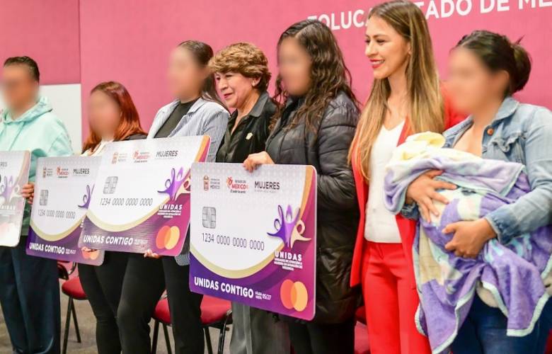 Gobernadora Delfina Gómez entrega tarjetas “UNIDAS Contigo” y reafirma respaldo a mujeres en municipios con Alerta de Género