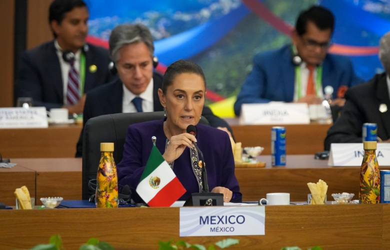 Se debe reformar el Consejo de Seguridad de las Naciones Unidas; propuso Sheinbaum en el G20