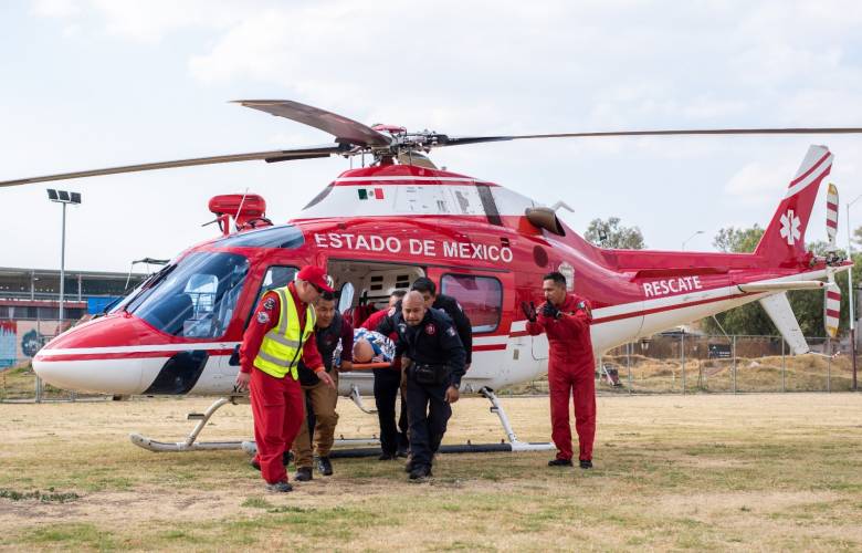 Fortalece GEM seguridad aeromédica y protección civil con cursos de capacitación del Grupo Relámpagos