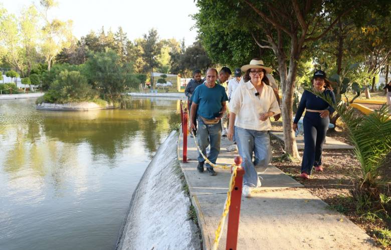 Arranca Azucena Cisneros rescate de deportivo Siervo de la Nación en Ecatepec