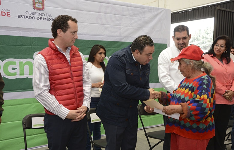 Un total de 159 familias beneficiadas  con ecotecnias en tenango del valle