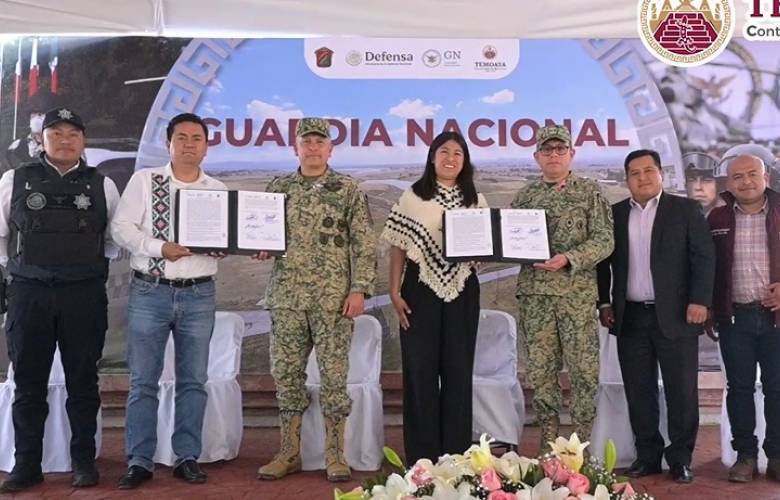  Temoaya da un paso firme hacia la seguridad. 