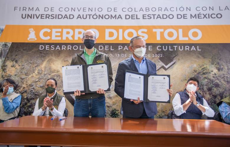 UAEMéx y Toluca trabajarán en el desarrollo del Parque del Dios Tolo