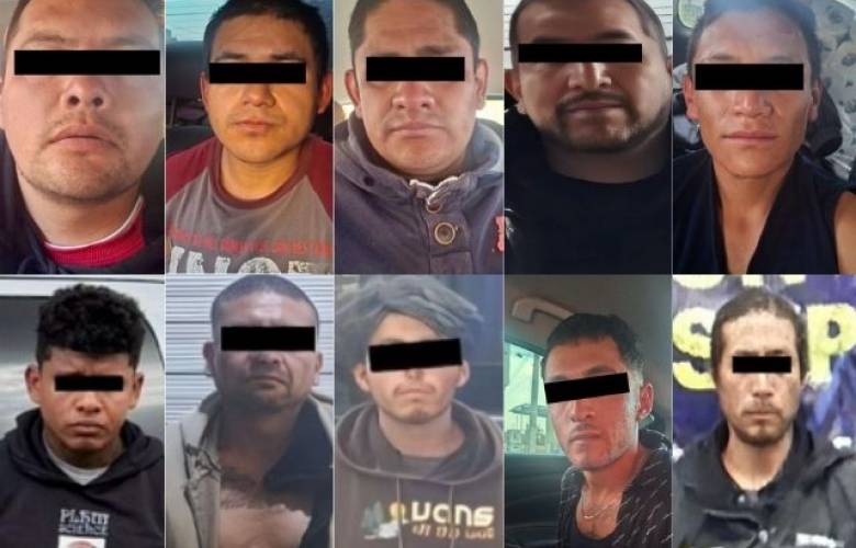 Detiene Toluca a 10 personas por delitos de alto impacto en operativos de seguridad