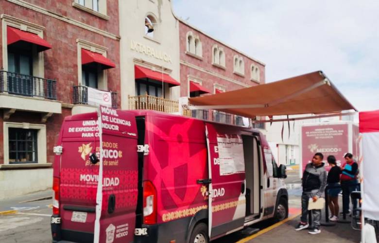Llevan expedición de licencias a los 125 municipios del Estado de México