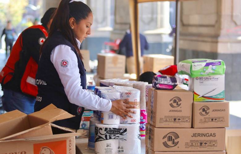 Mexiquenses han enviado 470 tons de ayuda a Guerrero