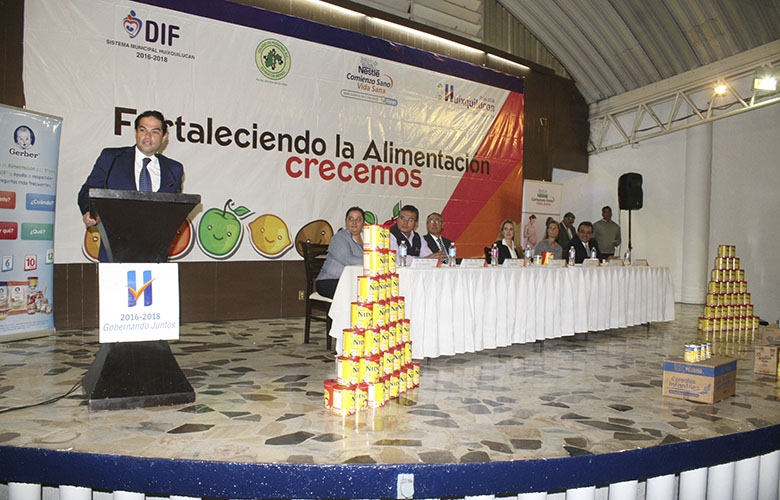 Huixquilucan pone en marcha programa  contra desnutrición infantil 