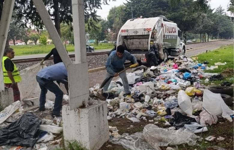 Endurece Toluca sanciones contra tiraderos clandestinos y aplica cero tolerancia a la basura en vía pública