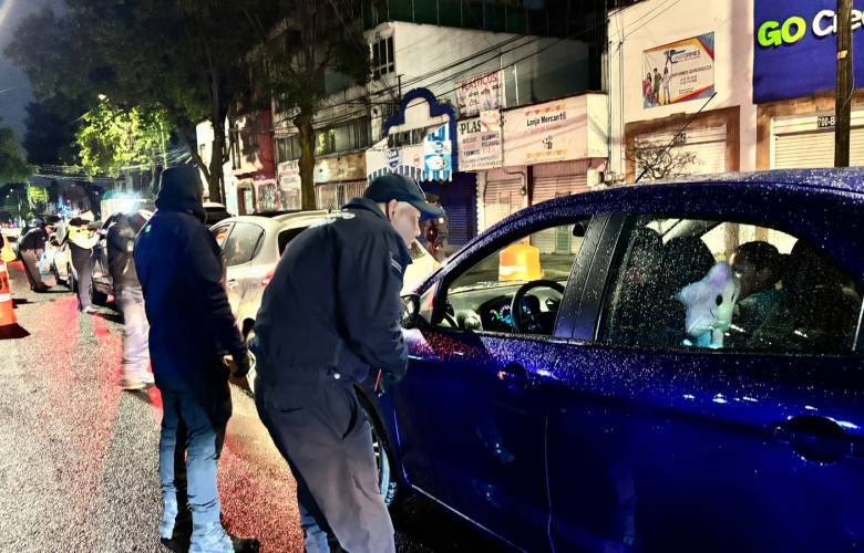 Detecta Toluca a 57 conductores ebrios durante operativo del fin de semana
