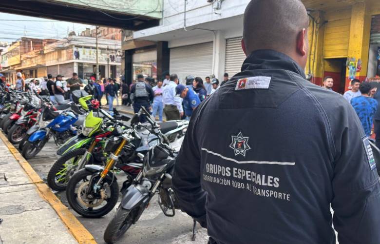 Toluca refuerza “Moto Segura” y retira 250 motocicletas irregulares en dos meses