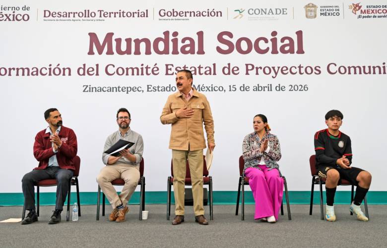 Conforman EdoMéx y Federación comité para proyectos comunitarios rumbo a 2026