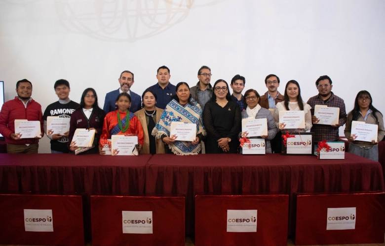 Premia Coespo a ganadores del Concurso Estatal de Fotografía “Población Indígena del Estado de México”
