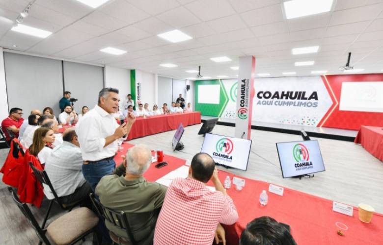 Alejandro Moreno encabeza despliegue nacional del PRI en Coahuila en respaldo a candidatos locales