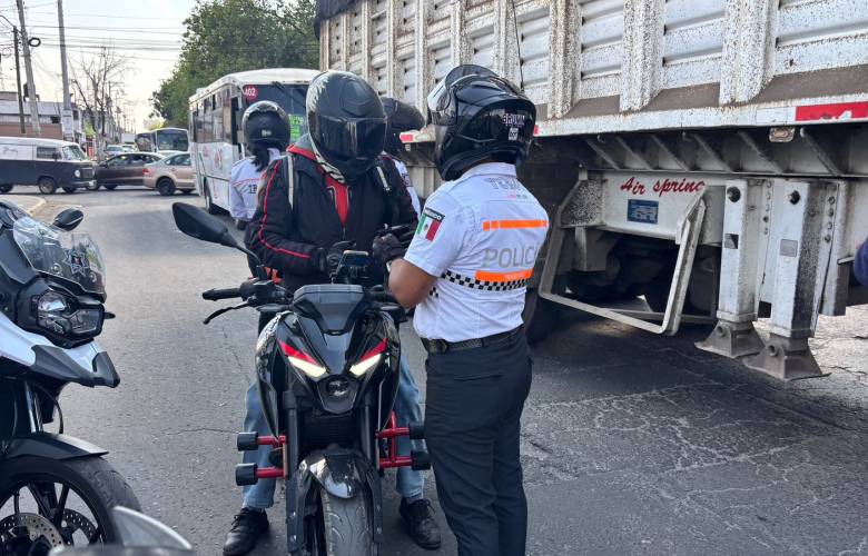 Refuerza Toluca programa Moto Segura para proteger a conductores y prevenir delitos