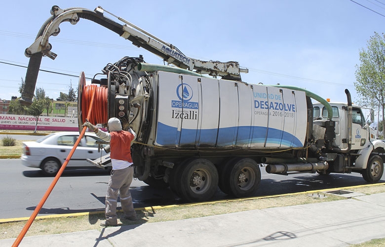 Trabaja operagua en 17 zonas de riesgos para evitar inundaciones