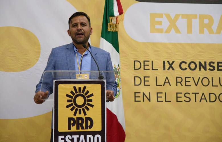 Agustín Barrera Soriano es nuevo presidente del PRD Edomex