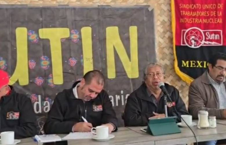 Anuncia sindicato nuclear posible huelga en el ININ por revisión contractual