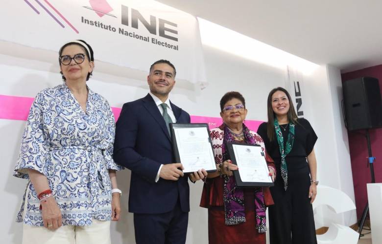 Con más de 3 millones de votos, recibe Omar García Harfuch constancia de mayoría como senador electo por la CDMX 